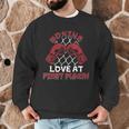 Love At First Punch Professional Boxer Muay Thai Boxing Men Graphic Sweatshirt Love At First Punch Professional Boxer Muay Thai Boxing Men Graphic Sweatshirt