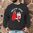 Muay Thai Cat Meow Thai Men Graphic Sweatshirt Muay Thai Cat Meow Thai Men Graphic Sweatshirt