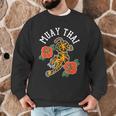 Muay Thai Fighter Hobby Martial Arts Boxing Men Graphic Sweatshirt Muay Thai Fighter Hobby Martial Arts Boxing Men Graphic Sweatshirt