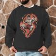 Muay Thai Fighter Teep Push Kick Minimal Line Art Clean Men Graphic Sweatshirt Muay Thai Fighter Teep Push Kick Minimal Line Art Clean Men Graphic Sweatshirt