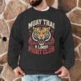 Muay Thai Fighter Tiger 8 Limbs Thai Boxing Men Graphic Sweatshirt Muay Thai Fighter Tiger 8 Limbs Thai Boxing Men Graphic Sweatshirt