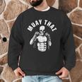 Muay Thai Skeleton Fighter MMA Club Coach Martial Arts Fight Men Graphic Sweatshirt Muay Thai Skeleton Fighter MMA Club Coach Martial Arts Fight Men Graphic Sweatshirt