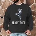 Muay Thai Tiger Nak Muay Kickboxing Men Graphic Sweatshirt Muay Thai Tiger Nak Muay Kickboxing Men Graphic Sweatshirt