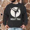 Muay Thai Woman Image Men Graphic Sweatshirt Muay Thai Woman Image Men Graphic Sweatshirt
