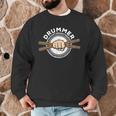 Percussion Drum Sticks Drummer Quote Drum Kit T-Shirt Men Graphic Sweatshirt