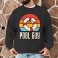 Pool Guy Swimming Attendant Attendants Rescuer Men Graphic Sweatshirt