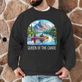 Queen Of The Canoe Canoeing Men Graphic Sweatshirt