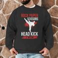 Rock Paper Scissors Head Kick I Win Muay Thai Men Graphic Sweatshirt Rock Paper Scissors Head Kick I Win Muay Thai Men Graphic Sweatshirt