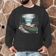 Solo Canoe Tourer Who Knows Every Rapid Campsite Portage Men Graphic Sweatshirt