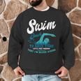 Swim Coach Swimming Lesson Sport Professional Instructor Men Graphic Sweatshirt