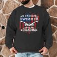 Swim Grandma Tshirt US American Flag Swimming Tee Men Graphic Sweatshirt