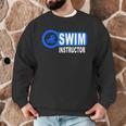 Swim Instructor Swimming Teacher Swimmer In Pool Graphic Art Men Graphic Sweatshirt Swim Instructor Swimming Teacher Swimmer In Pool Graphic Art Men Graphic Sweatshirt