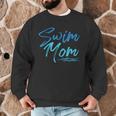 Swim Mom Swimming Cute Men Graphic Sweatshirt Swim Mom Swimming Cute Men Graphic Sweatshirt