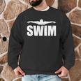 Swim Sports Swimming Water Athletic Swimmer Men Graphic Sweatshirt Swim Sports Swimming Water Athletic Swimmer Men Graphic Sweatshirt