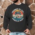 Swimmer By Day Gamer By Night Swimming Vintage Gaming Swim Men Graphic Sweatshirt Swimmer By Day Gamer By Night Swimming Vintage Gaming Swim Men Graphic Sweatshirt