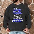 Swimming Goggles Saying Swim Team Gear Men Graphic Sweatshirt