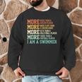 Swimming Saying Swim Swimmer Men Graphic Sweatshirt Swimming Saying Swim Swimmer Men Graphic Sweatshirt