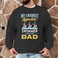 Synchronized Swimming Dad Favorite Synchro Swimmer Artistic Men Graphic Sweatshirt