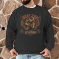 Vintage Muay Thai Chaiya Thai Boxing Fighter Style Elephant Men Graphic Sweatshirt