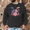 Women's American Flag Drum Kit Patriotic US Drum Art Men Graphic Sweatshirt Women's American Flag Drum Kit Patriotic US Drum Art Men Graphic Sweatshirt