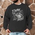 Women's Drum Kit I Destroy Silence Art Men Graphic Sweatshirt Women's Drum Kit I Destroy Silence Art Men Graphic Sweatshirt