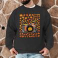 Women's Drum Kit With Leaves Fall Drummer Autumn Musician Men Graphic Sweatshirt Women's Drum Kit With Leaves Fall Drummer Autumn Musician Men Graphic Sweatshirt