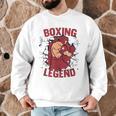 Boxing Legend Professional Boxer Muay Thai Boxing Men Graphic Sweatshirt Boxing Legend Professional Boxer Muay Thai Boxing Men Graphic Sweatshirt