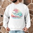 Canoe Bear Canoeing Raglan Baseball Tee Men Graphic Sweatshirt