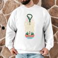 Canoe Hair Club Paddling Retro Men Graphic Sweatshirt