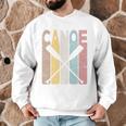 Canoe Vintage Canoeing Retro Canoe Paddling Men Graphic Sweatshirt Canoe Vintage Canoeing Retro Canoe Paddling Men Graphic Sweatshirt