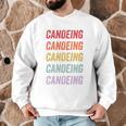 Canoeing Sweatshirt Men Graphic Sweatshirt