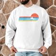 Canoes-Rowing Canoe-Rower Canoeing-Canoeist Vintage Canoes Raglan Baseball Tee Men Graphic Sweatshirt