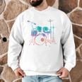 Drum Kit Drummer Graphic Men Graphic Sweatshirt Drum Kit Drummer Graphic Men Graphic Sweatshirt