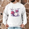 Drum Kit Electronic Drums Sweatshirt Men Graphic Sweatshirt Drum Kit Electronic Drums Sweatshirt Men Graphic Sweatshirt
