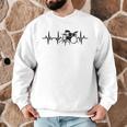 Drum Kit Pulse Line Rock Artist Drum Set Sweatshirt Men Graphic Sweatshirt