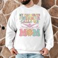 Favourite Swimmer Calls Me Mom Swimming Mom Female Swimmer Men Graphic Sweatshirt Favourite Swimmer Calls Me Mom Swimming Mom Female Swimmer Men Graphic Sweatshirt