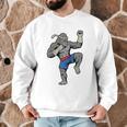 Gorilla Muay Thai Combat Sport Fighter Martial Arts 8 Limbs Raglan Baseball Tee Men Graphic Sweatshirt Gorilla Muay Thai Combat Sport Fighter Martial Arts 8 Limbs Raglan Baseball Tee Men Graphic Sweatshirt