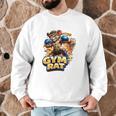 Gym Rat Kickboxing Nak Muay Thai Boxing Fighter Men Graphic Sweatshirt