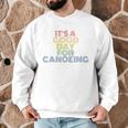 It's A Good Day For Canoeing Retro 70s Vintage Distressed Raglan Baseball Tee Men Graphic Sweatshirt It's A Good Day For Canoeing Retro 70s Vintage Distressed Raglan Baseball Tee Men Graphic Sweatshirt