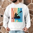 Kayaking Kayak Retro Art Canoe Raglan Baseball Tee Men Graphic Sweatshirt Kayaking Kayak Retro Art Canoe Raglan Baseball Tee Men Graphic Sweatshirt