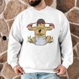 Kickboxing Muay Thai Training Fitness Baby Love Mommy Men Graphic Sweatshirt