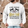 LION SQUAD THAILAND KICKBOXING MUAY THAI MMA TRAINING Men Graphic Sweatshirt
