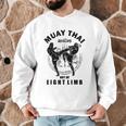 Muay Thai Art Of Eight Limb Men Graphic Sweatshirt