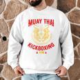 Muay Thai Tiger Kickboxing Gym MMA Street Fight Kickboxing Men Graphic Sweatshirt
