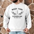 Muay Thai Twin Tigers MMA Warrior Fight Men Graphic Sweatshirt Muay Thai Twin Tigers MMA Warrior Fight Men Graphic Sweatshirt