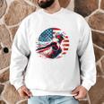 Swimming United States Apparel American Flag Swimming Men Graphic Sweatshirt Swimming United States Apparel American Flag Swimming Men Graphic Sweatshirt