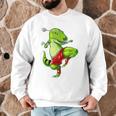 T-Rex Dinosaur Muay Thai Boxing Karate Martial Arts Kung Fu Men Graphic Sweatshirt T-Rex Dinosaur Muay Thai Boxing Karate Martial Arts Kung Fu Men Graphic Sweatshirt