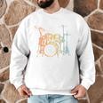 Vintage Drummer Drum Kit Men Graphic Sweatshirt Vintage Drummer Drum Kit Men Graphic Sweatshirt