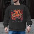 Animal Octopus Musician Drum Kit Octopus Drummer Men Graphic Sweatshirt, trending gift