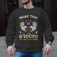 The Art Of 8 Limbs Sak Yant Tiger Muay Thai Men Graphic Sweatshirt, trending gift